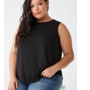 FOREVER 21 PLUS SIZE SLEEVELESS TOP